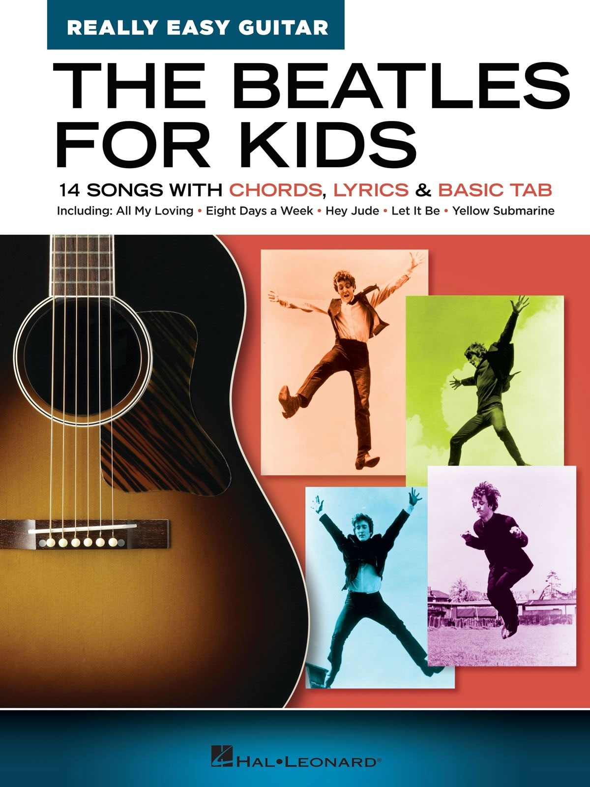 HAL LEONARD The Beatles for Kids - Really Easy Guitar Series