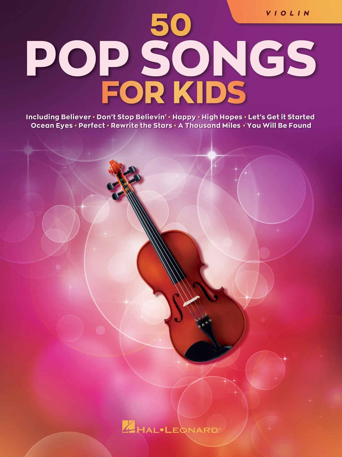 HAL LEONARD 50 Pop Songs for Kids