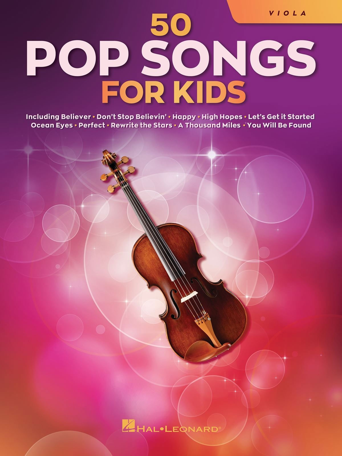 HAL LEONARD 50 Pop Songs for Kids