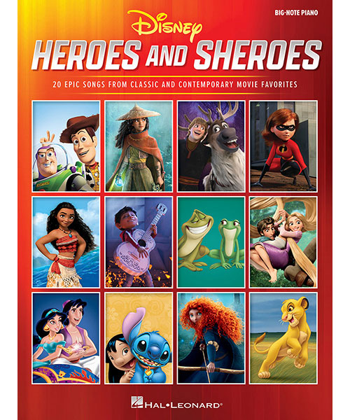 HAL LEONARD Disney Heroes and Sheroes
