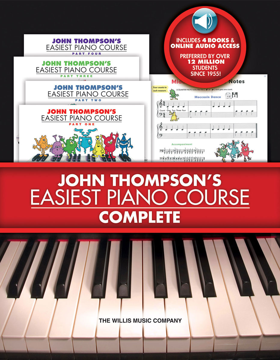 THE WILLIS MUSIC COMPANY John Thompson's Easiest Piano Course - Complete