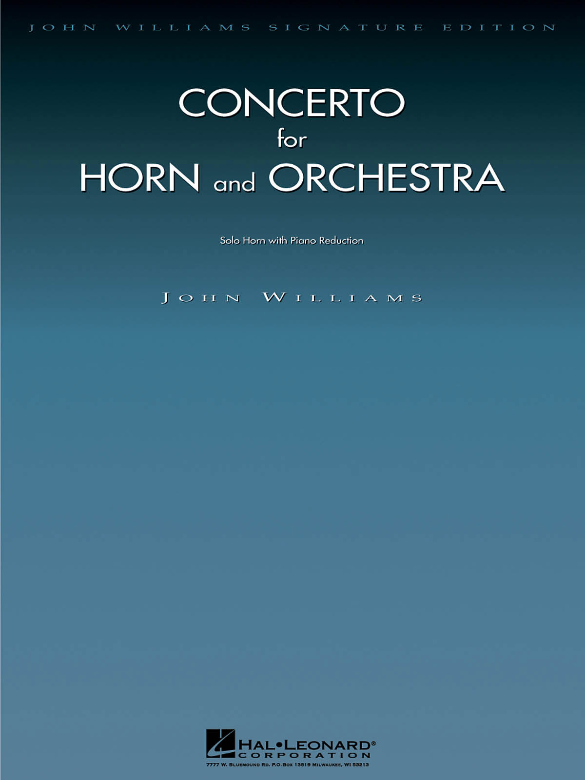 HAL LEONARD Concerto for Horn and Orchestra