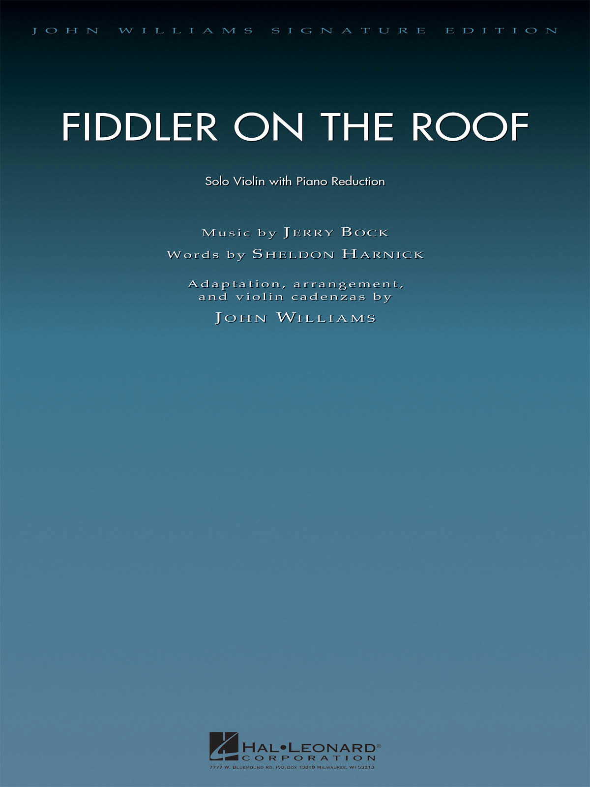 HAL LEONARD Fiddler on the Roof
