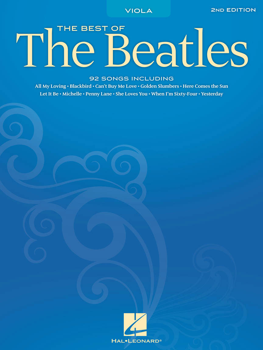 HAL LEONARD Best of the Beatles for Viola - 2nd Edition