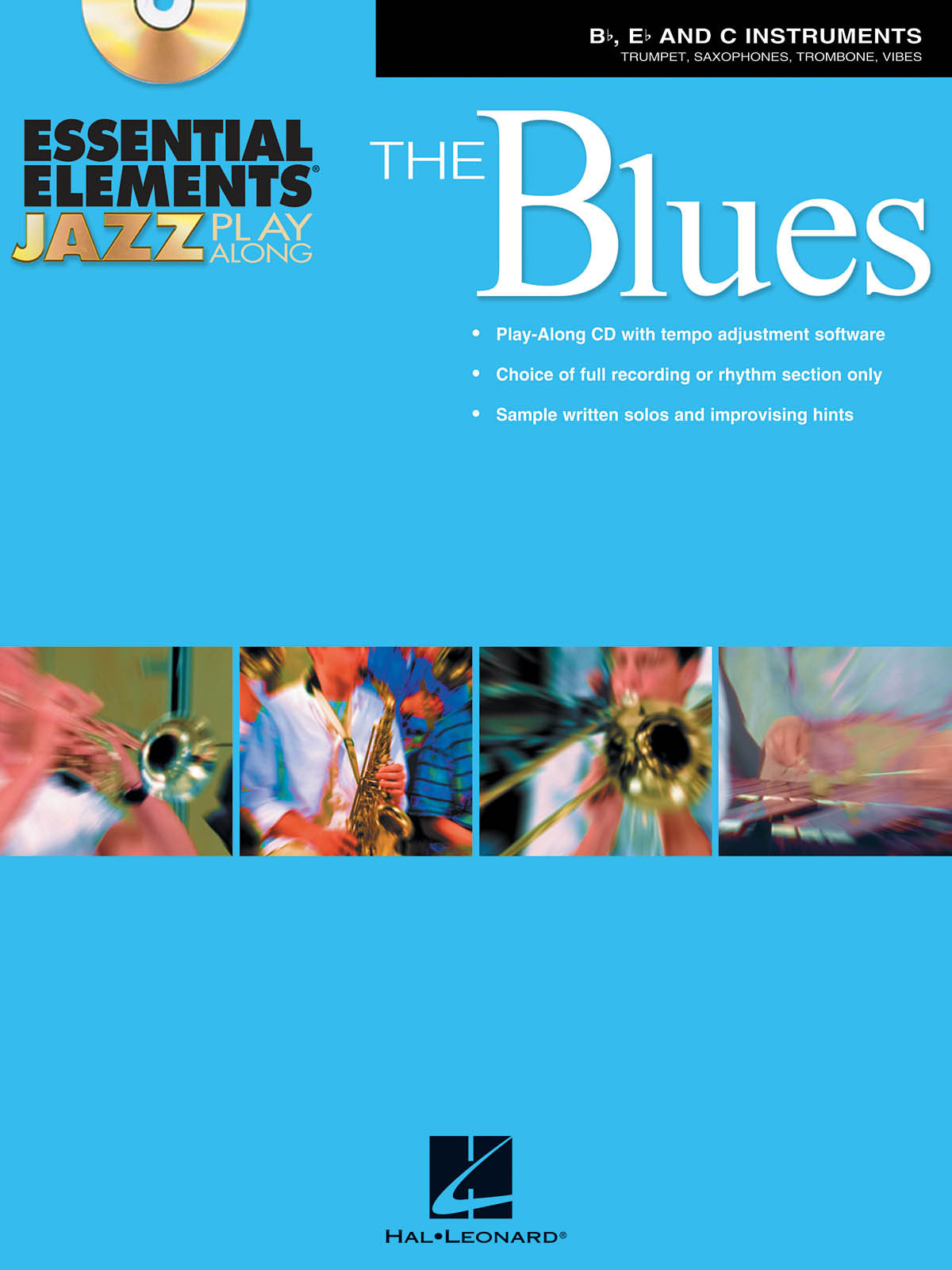 HAL LEONARD Essential Elements Jazz Play Along - The Blues