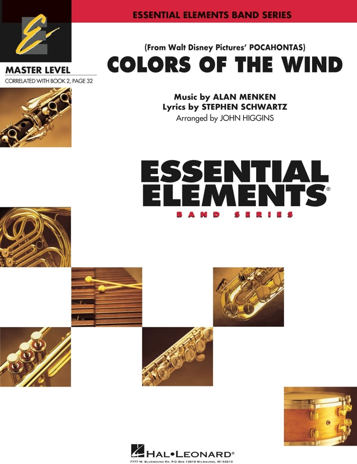 HAL LEONARD Colors of the Wind