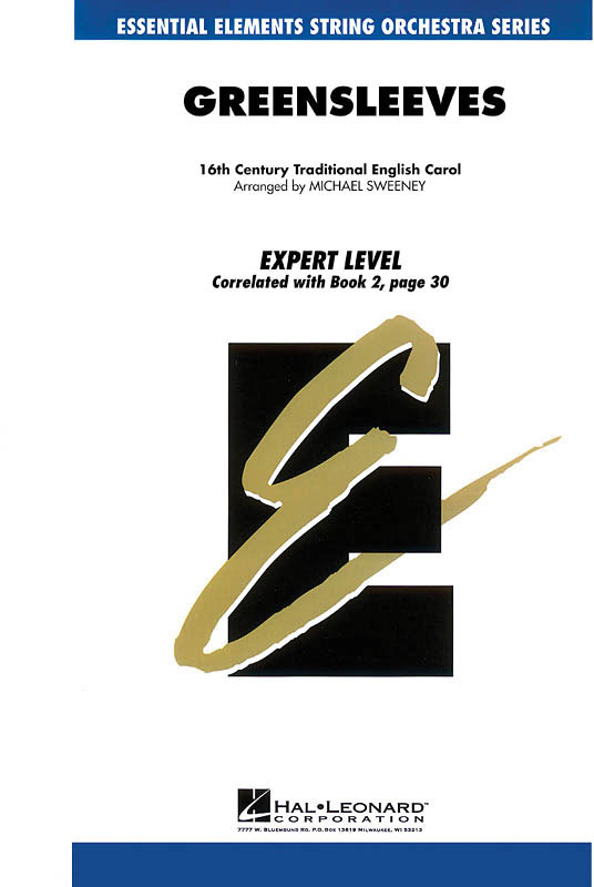 HAL LEONARD Greensleeves