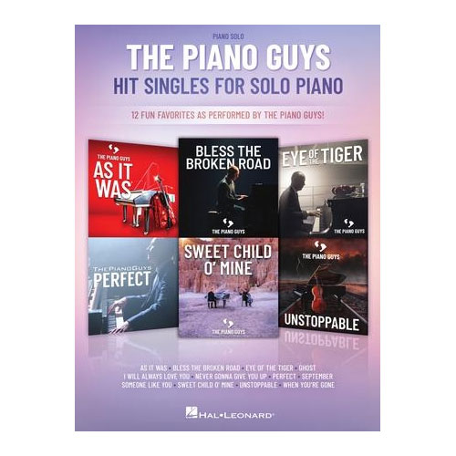HAL LEONARD The Piano Guys Hit Singles for Piano Solo