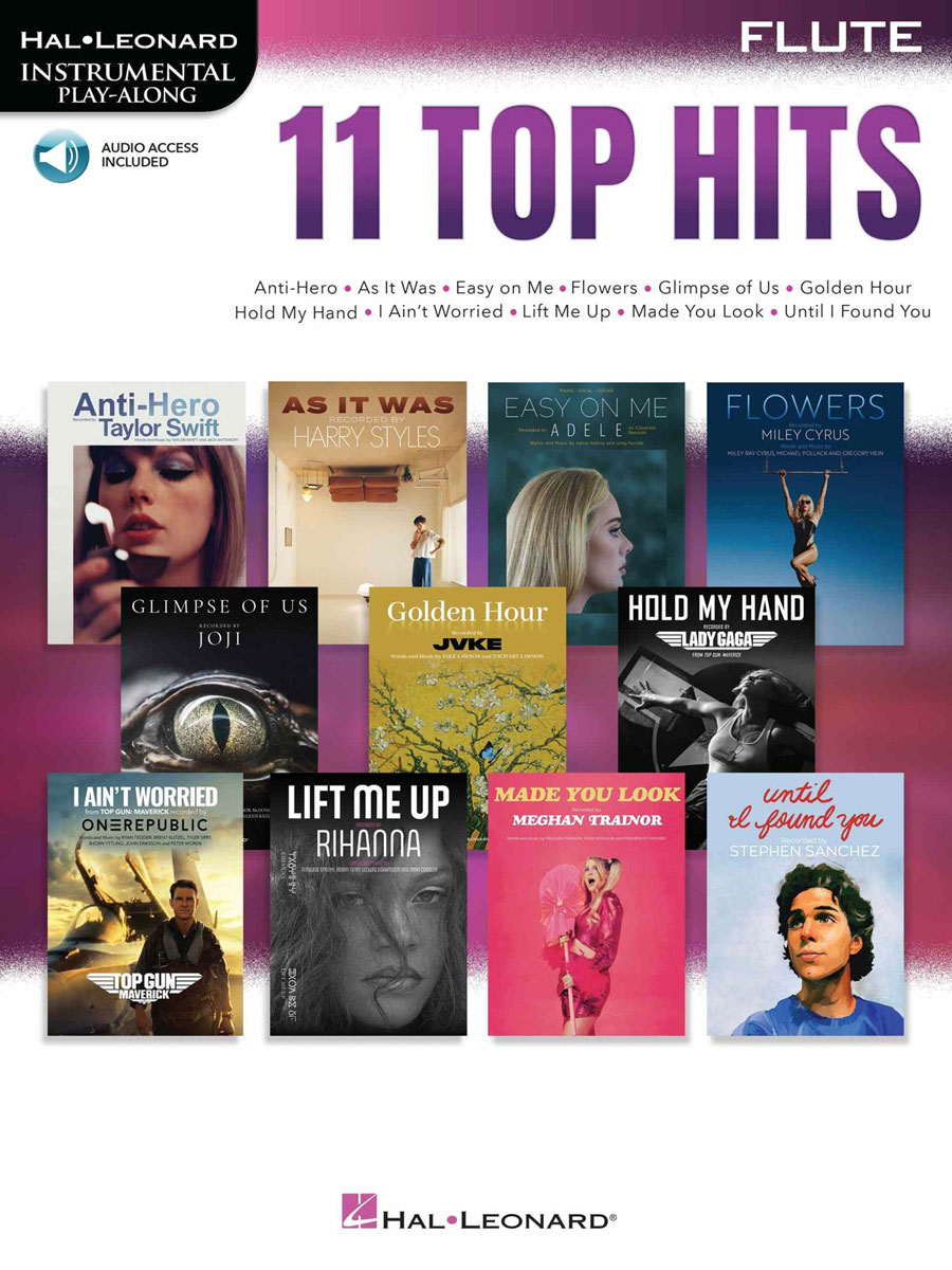 HAL LEONARD 11 Top Hits for Flute