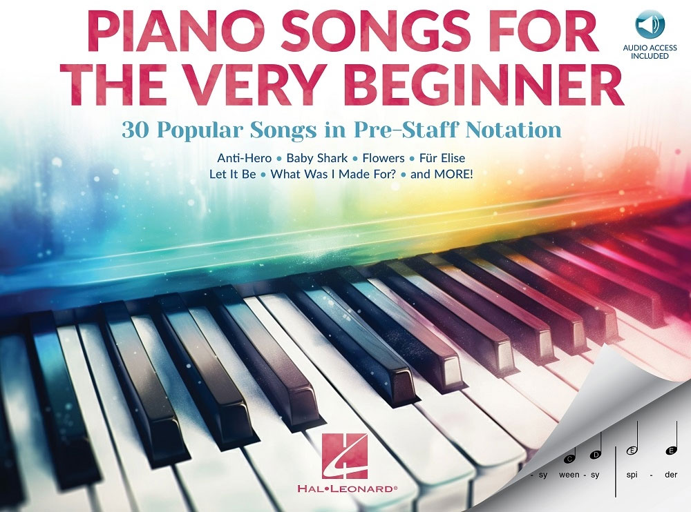 HAL LEONARD Piano Songs for the Very Beginner