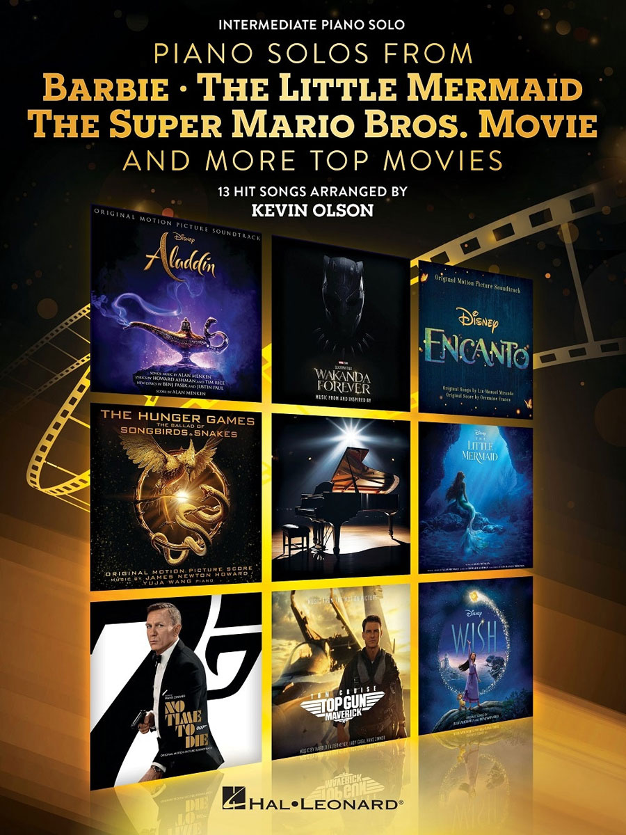 HAL LEONARD Piano Solos from Barbie, The Little Mermaid