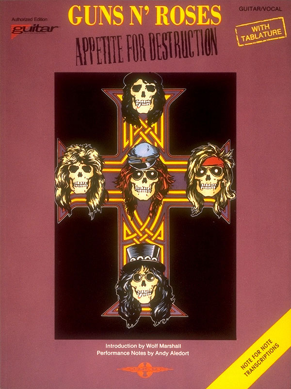 CHERRY LANE Guns N' Roses - Appetite for Destruction