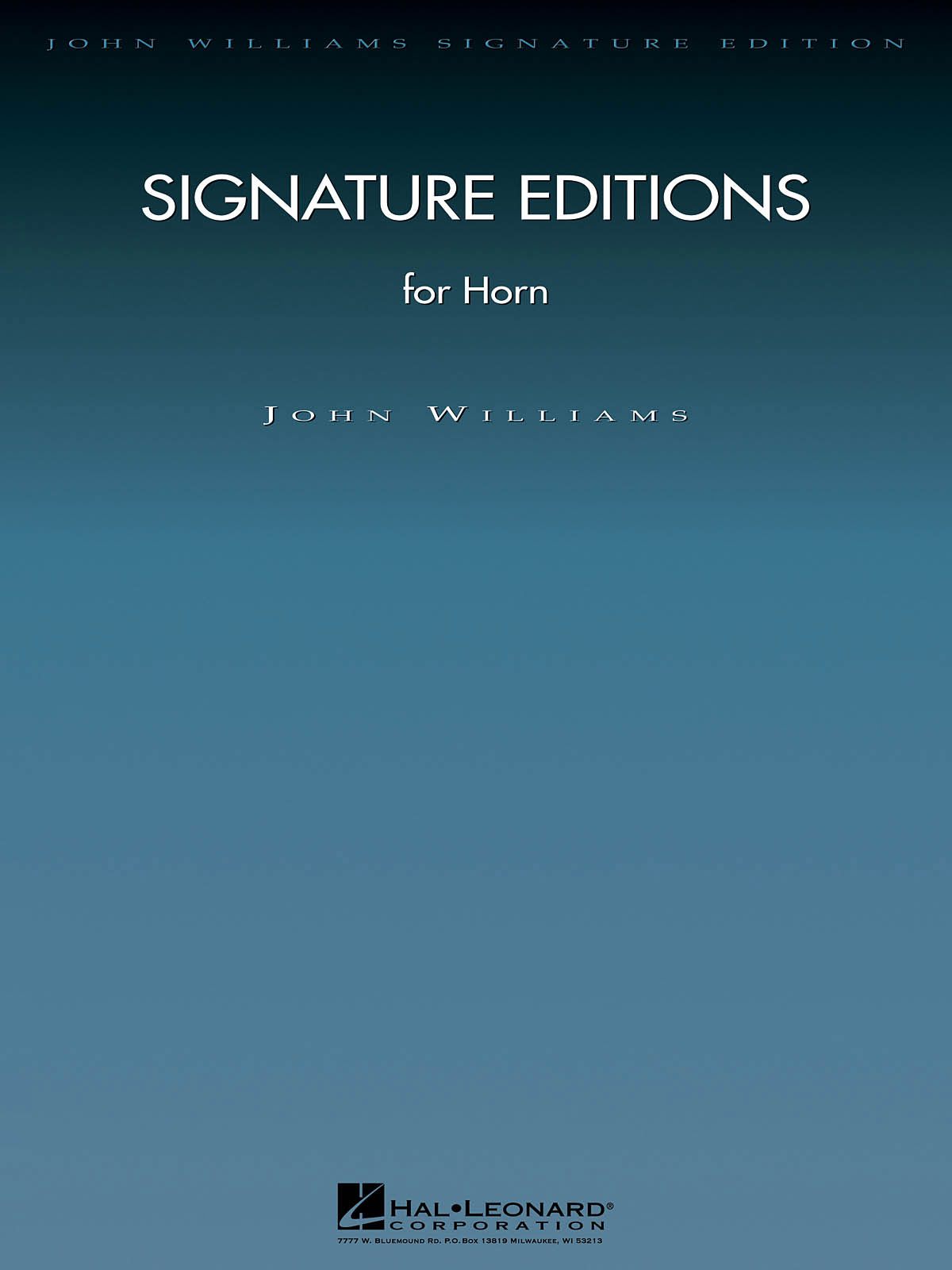 HAL LEONARD Signature Editions for Horn