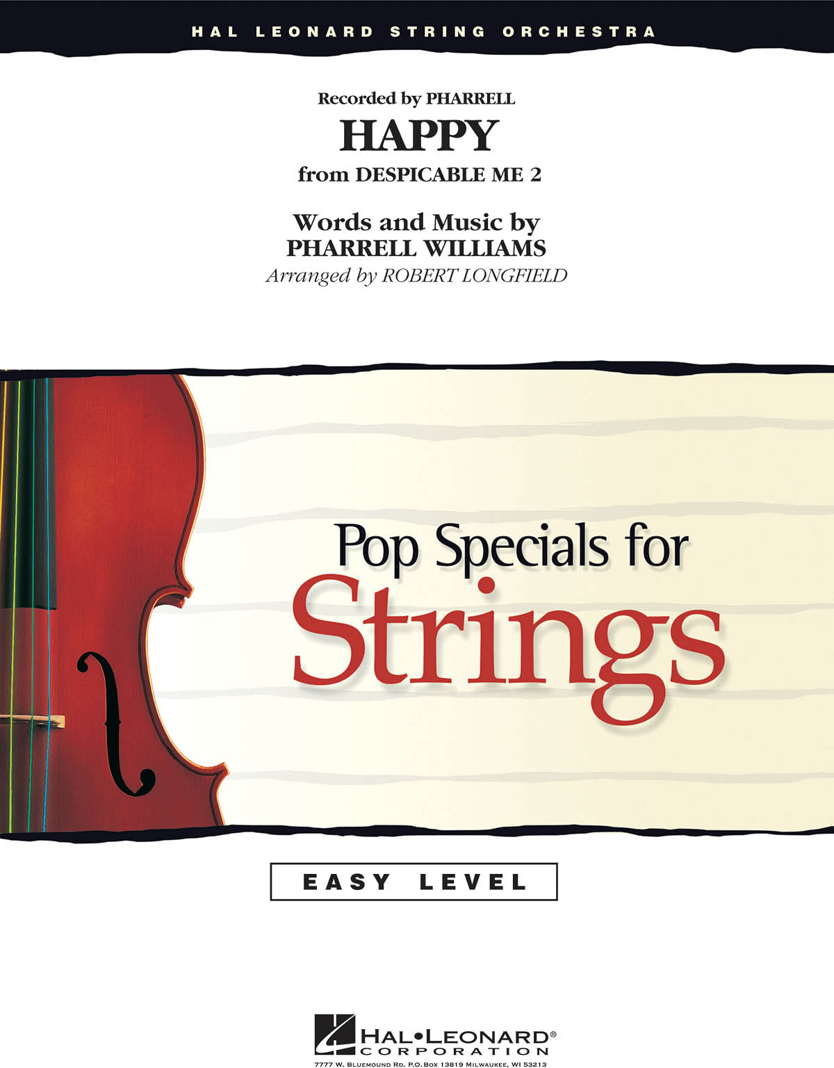HAL LEONARD Happy (from Despicable Me 2)
