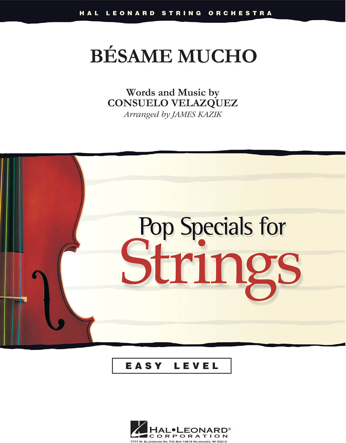 HAL LEONARD Besame Mucho