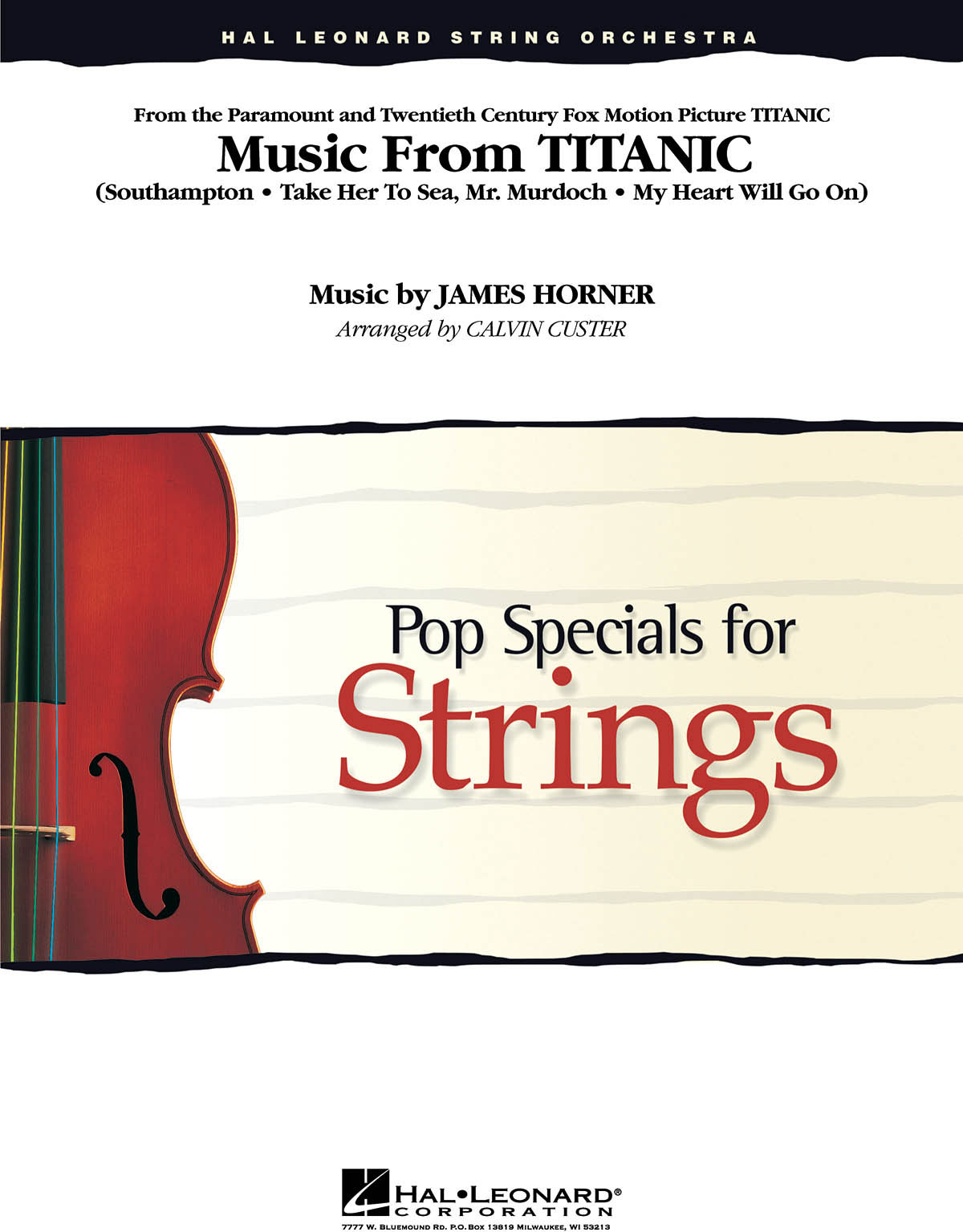 HAL LEONARD Music from Titanic