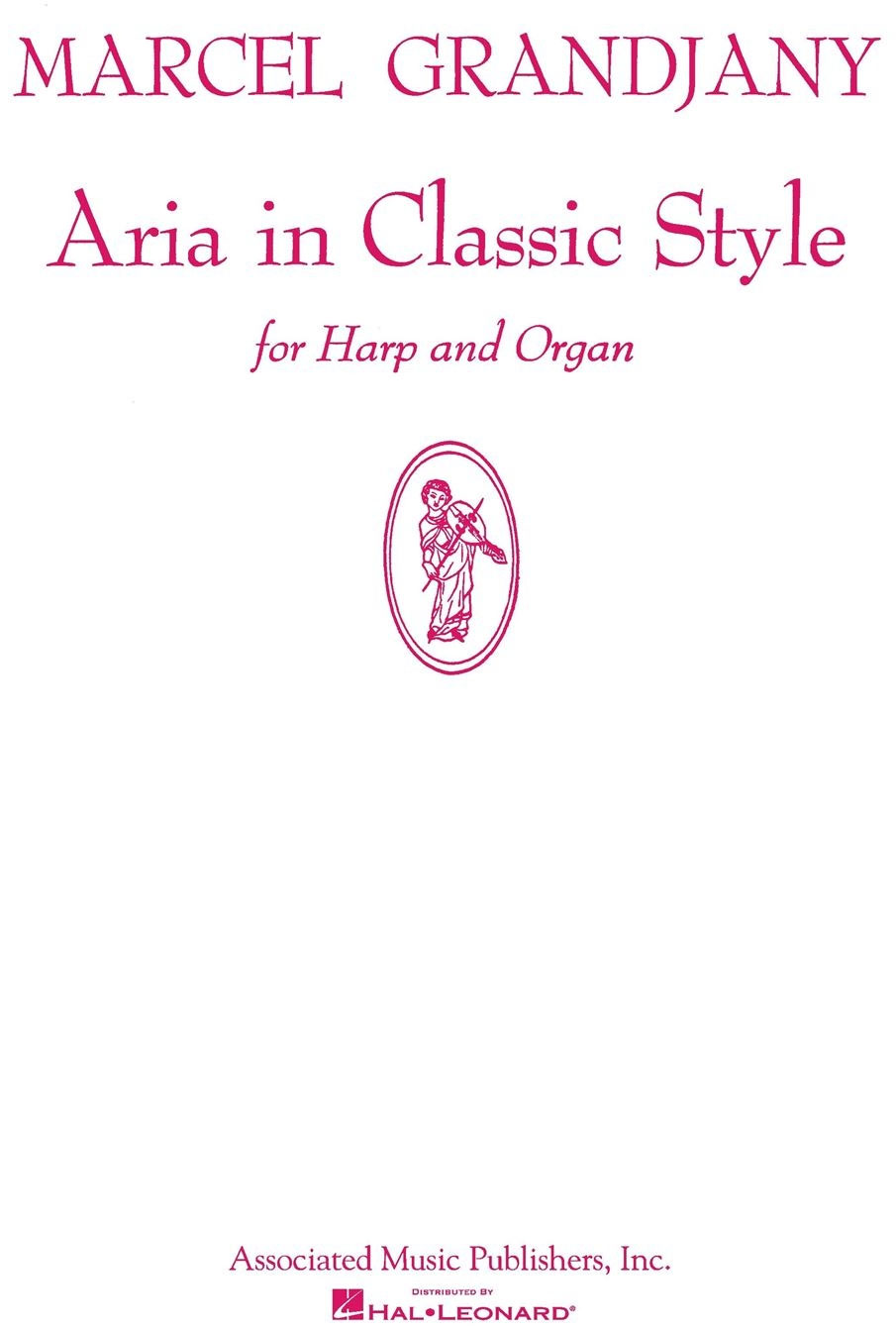 ASSOCIATED MUSIC PUBLISHERS, I Aria in Classic Style