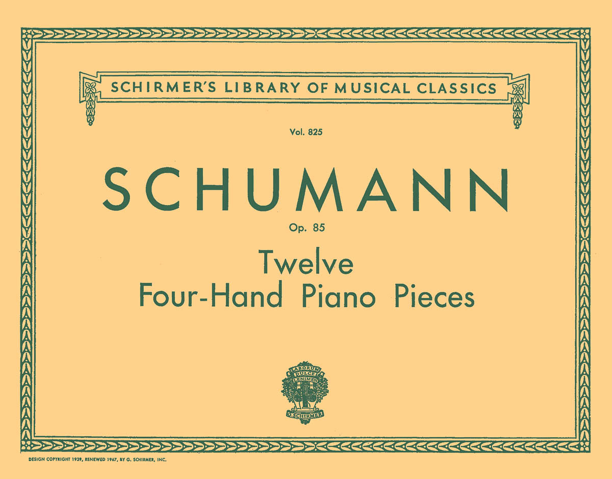 SCHIRMER 12 Pieces for Large and Small Children, Op. 85