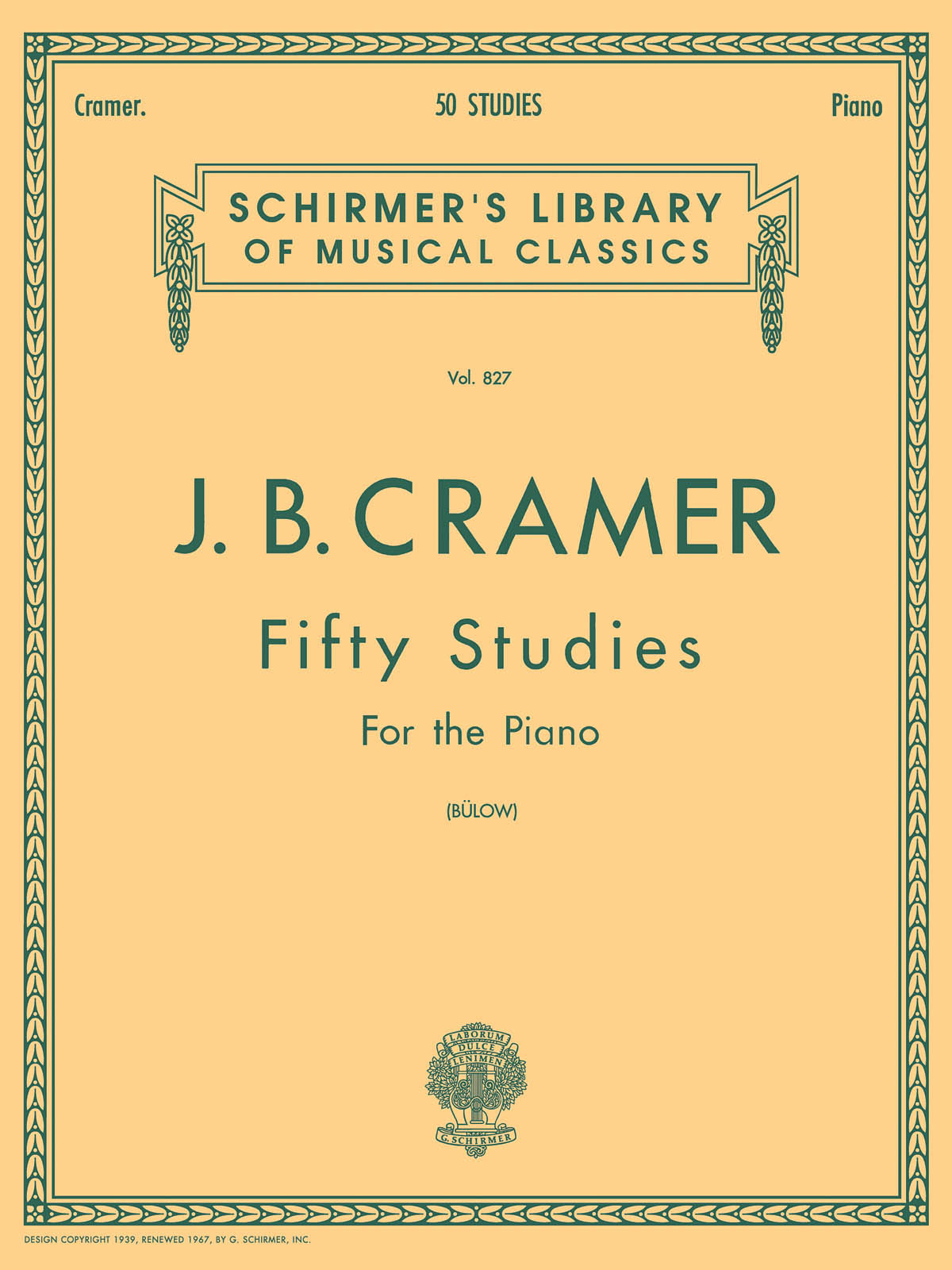 SCHIRMER 50 Selected Studies (Complete)