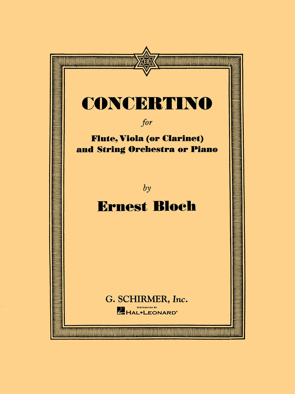SCHIRMER Concertino
