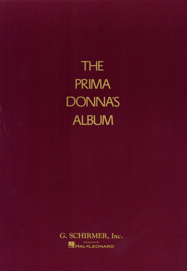 SCHIRMER Prima Donna's Album