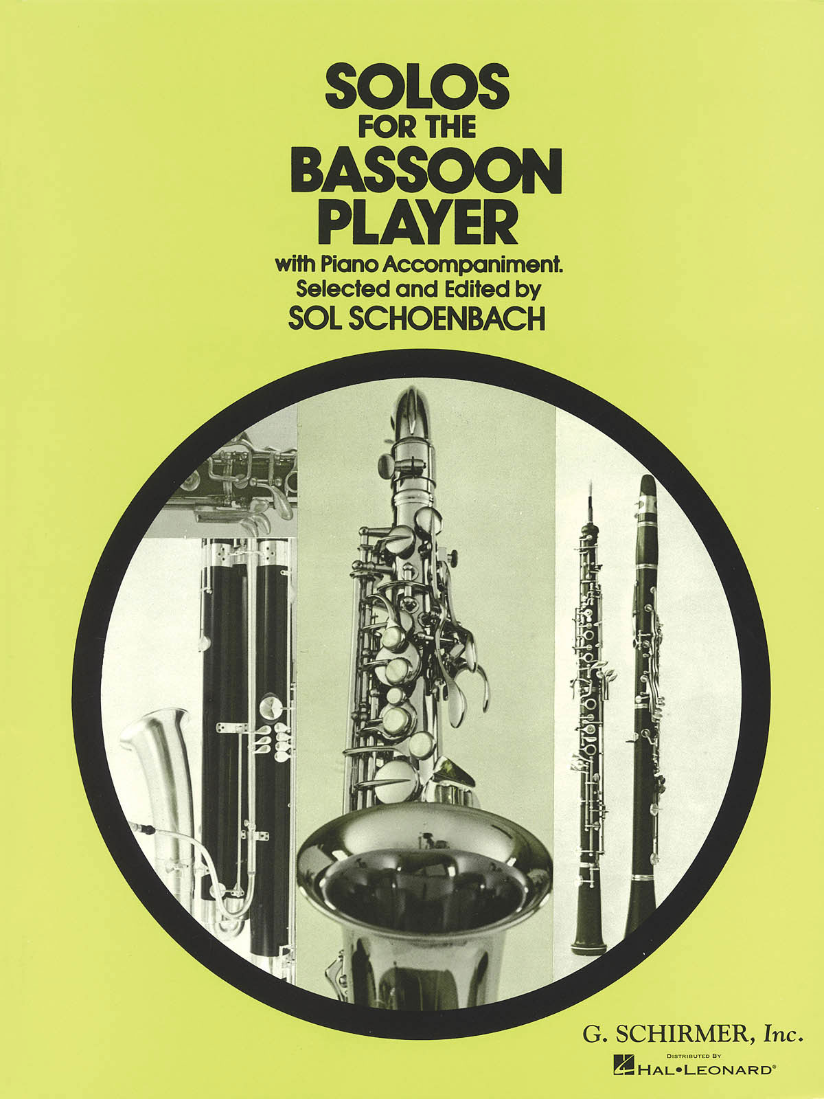 SCHIRMER Solos for the Bassoon Player