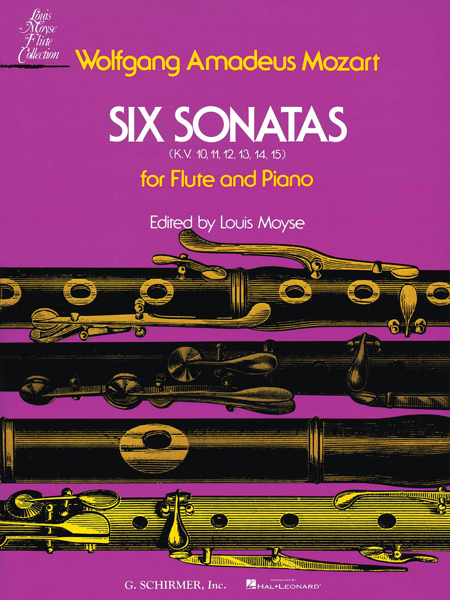 SCHIRMER 6 Sonatas, KV 10-15