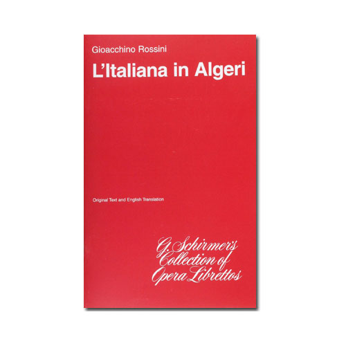 SCHIRMER L'Italiana in Algeri