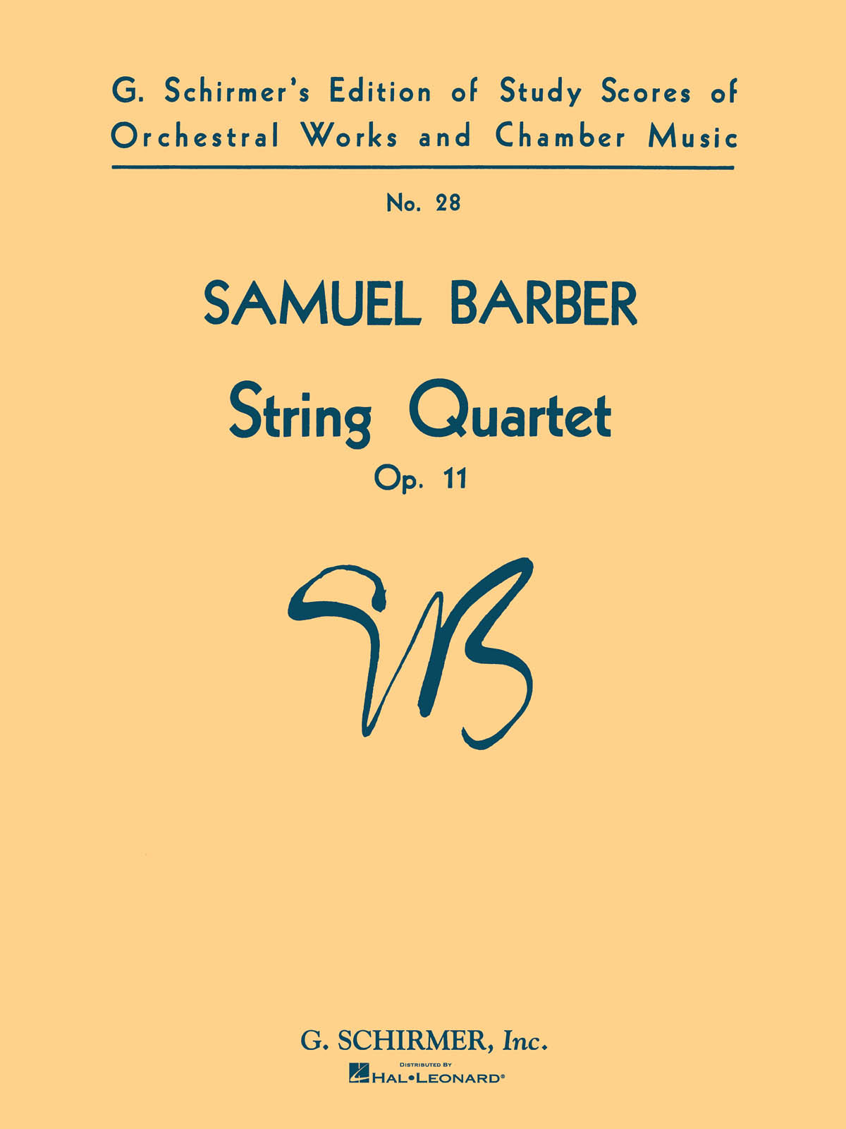 SCHIRMER String Quartet, Op. 11