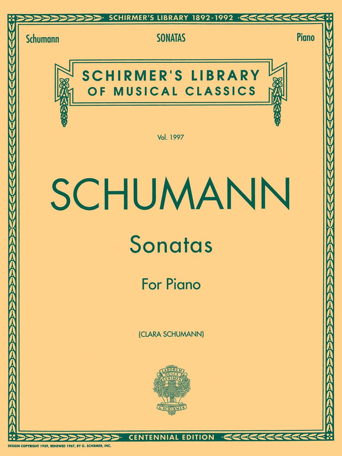 SCHIRMER Sonatas