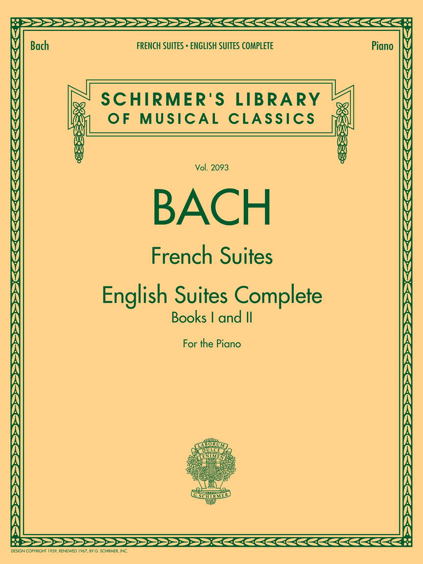 SCHIRMER French Suites / English Suites Complete