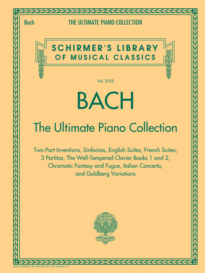 SCHIRMER Bach: The Ultimate Piano Collection