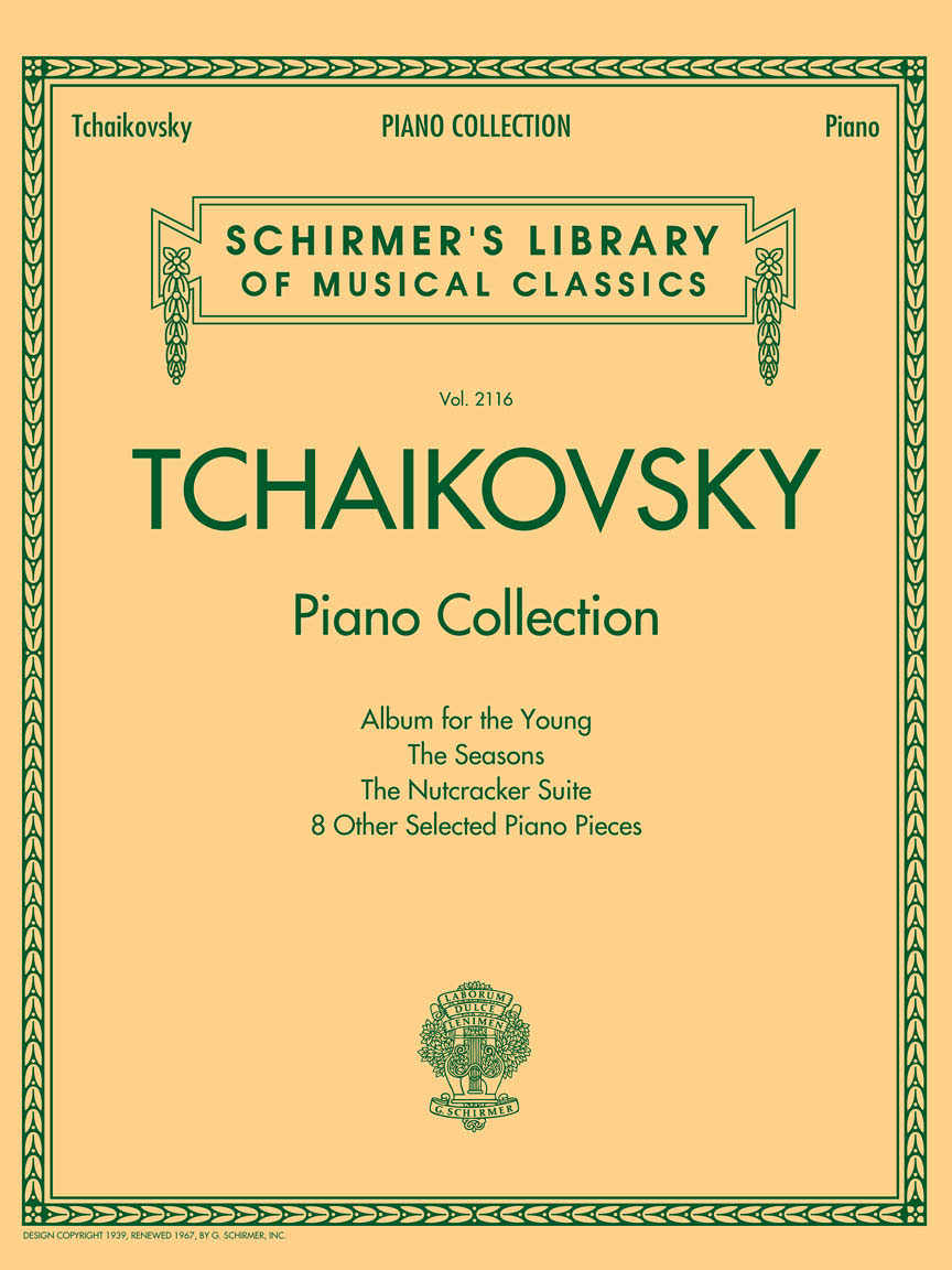 SCHIRMER Tchaikovsky Piano Collection
