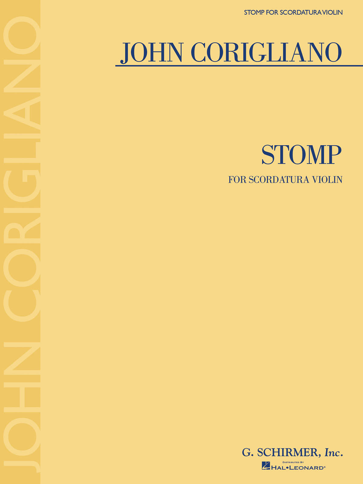 SCHIRMER Stomp for Scordatura