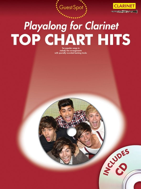 HAL LEONARD Guest Spot: Top Chart Hits - Clarinet