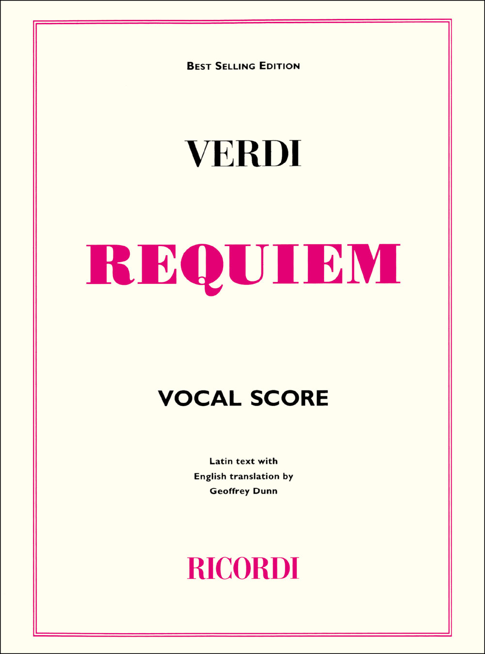 RICORDI Requiem