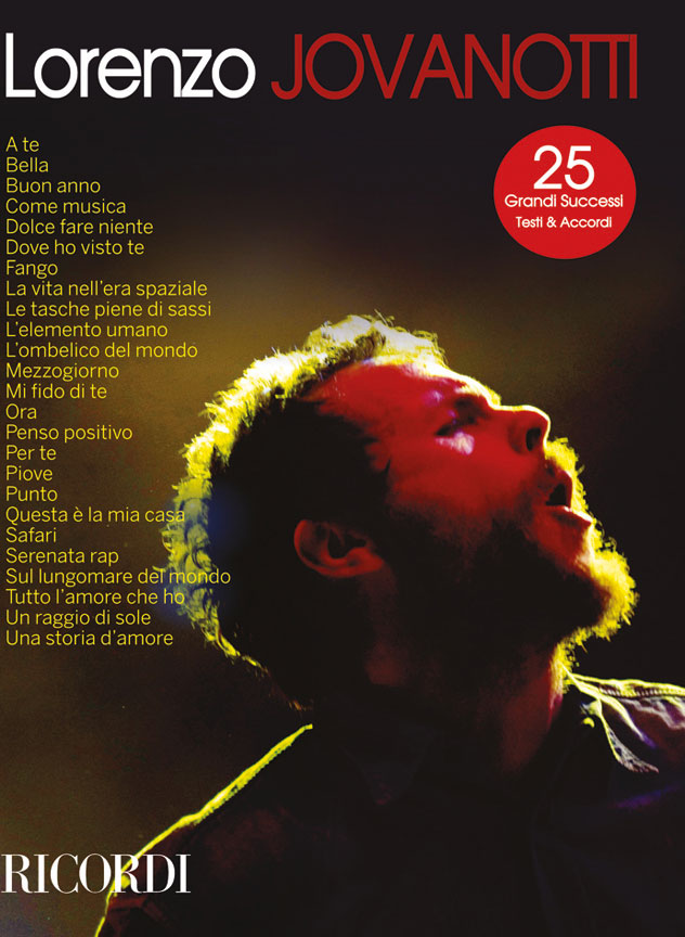 RICORDI Lorenzo Jovanotti