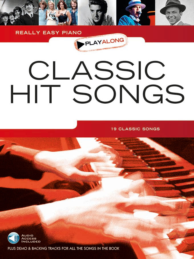 WISE PUBLICATIONS Really Easy Piano Playalong: Classic Hit Songs