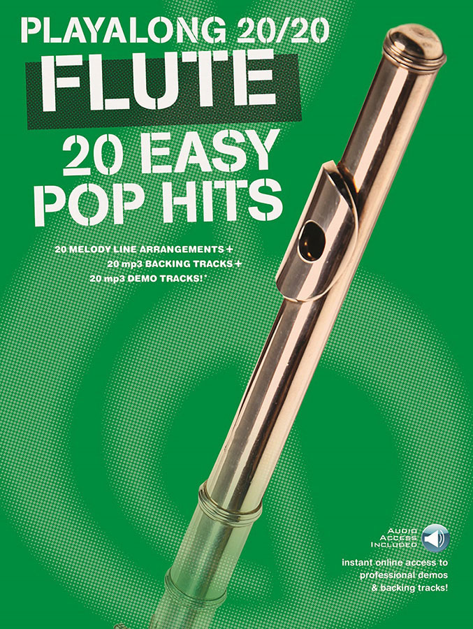 WISE PUBLICATIONS Playalong 20/20 Flute: 20 Easy Pop Hits
