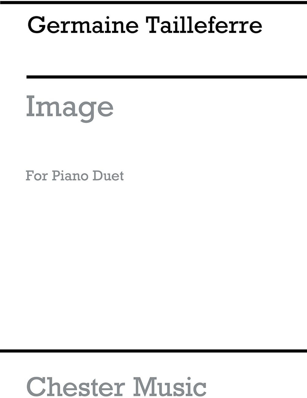 CHESTER MUSIC Image (Piano Duet)