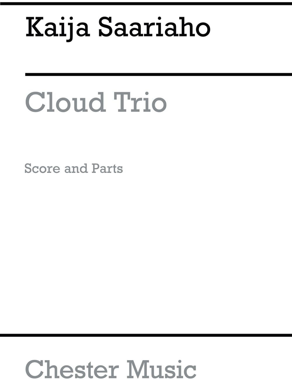 CHESTER MUSIC Cloud Trio