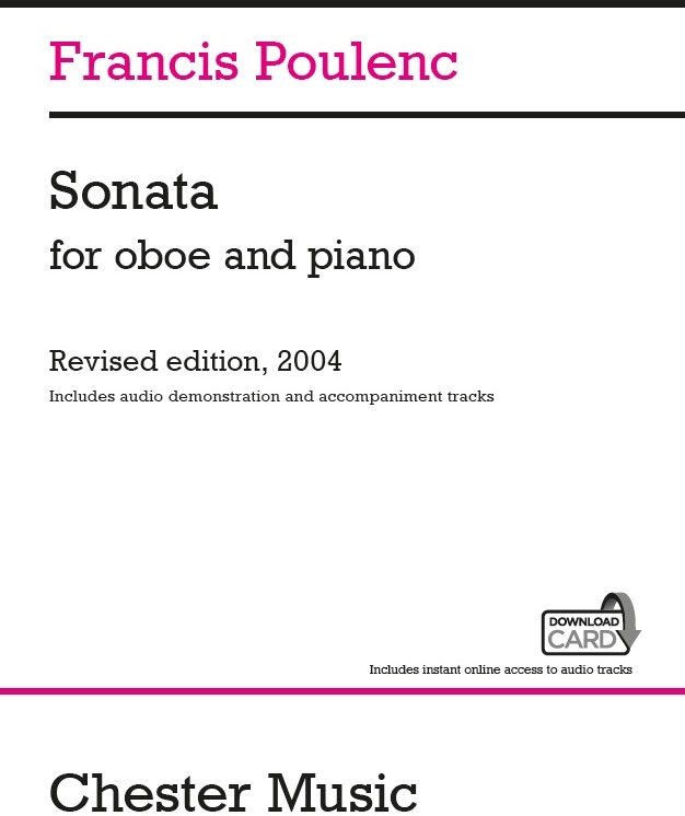 CHESTER MUSIC Sonata for Oboe and Piano