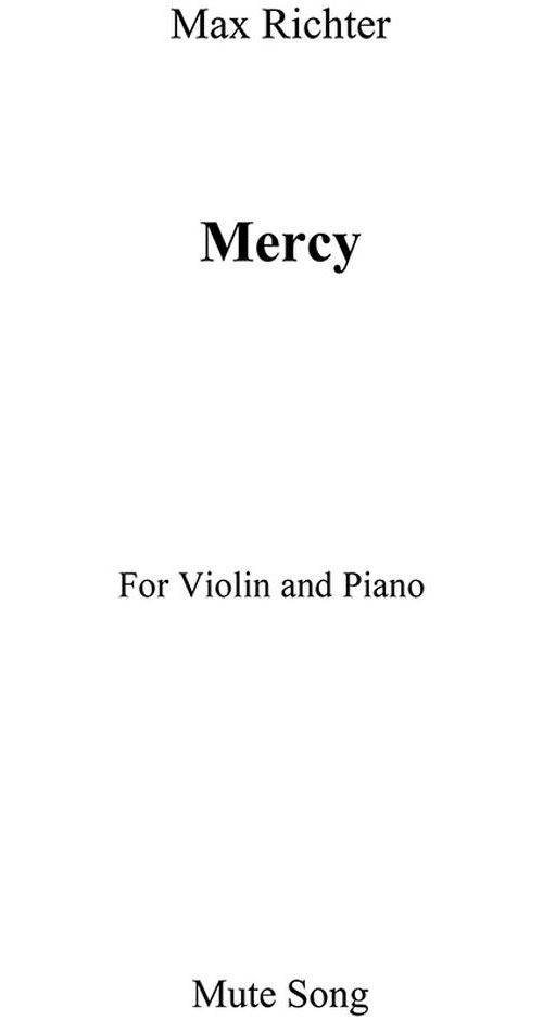 CHESTER MUSIC Mercy