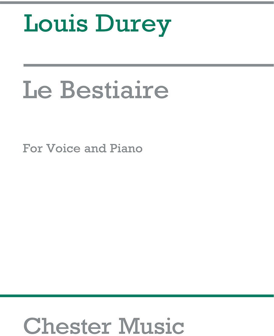 CHESTER MUSIC Le Bestiaire