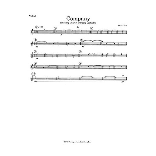 DUNVAGEN String Quartet No.2 'Company'
