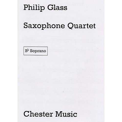 CHESTER MUSIC Saxophone Quartet
