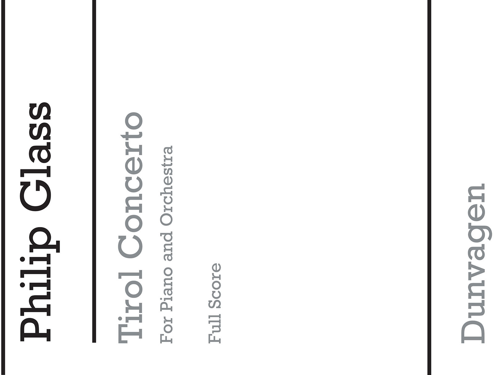 DUNVAGEN Tirol Concerto