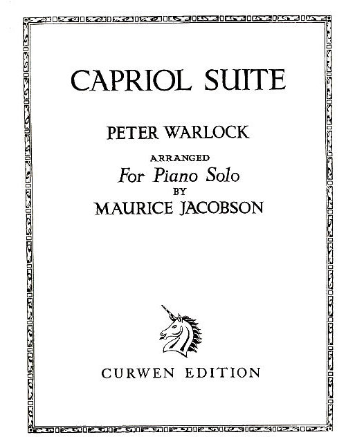 HAL LEONARD J. Curwen and Sons - Capriol Suite