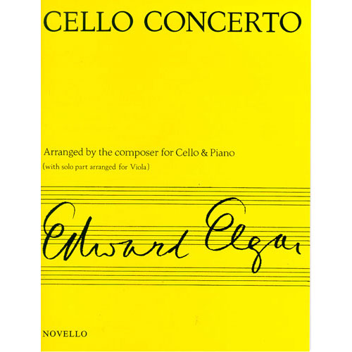 NOVELLO Concerto For Cello Op.85