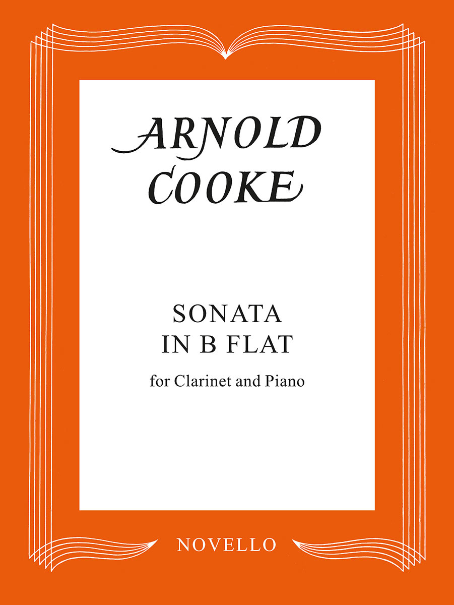 NOVELLO Sonata In B Flat For Clarinet And Piano
